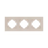 Рамка 3-постовая, золотой Kollinger Aspekt AT3GD