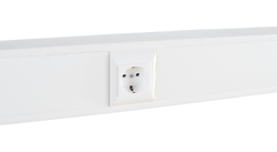 SPL Суппорт Mosaic 2 модуля для кабель-каналов 100х50 - ЭУИ 45х45 (638002 - SPL - 100007S)