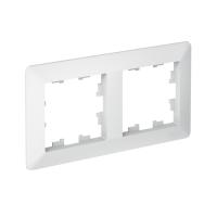 Systeme Electric AtlasDesign Air Лотос/дымчатый белый Рамка 2-ая