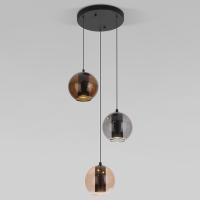 Подвесной светильник 50258/3 LED дымчатый/ бежевый/ шоколад Eurosvet Cobble