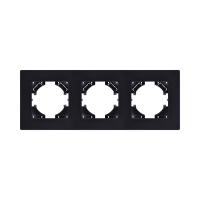 Рамка 3-постовая, черный Kollinger Aspekt AT3BK