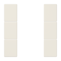 JUNG KNX Слоновая кость Набор накладок, на кнопочный модуль 3гр