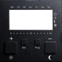 Gira Накладка для регулятора температуры пола с часами