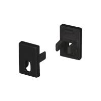 Arlight Заглушка SL-MINI-8-H12 BLACK с отверстием (Пластик)