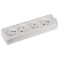 ЭРА K-4 Колодка 4гн, без зазeмления