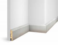 Плинтус WP07, экошпон, дуб Кремовый, 80x16x2400 мм, МДФ