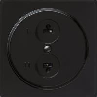 Gira S-Color Черный Аудиорозетка 2-ая