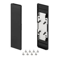 Arlight Заглушка SL-LINE-25100-DUAL BLACK глухая (Пластик)