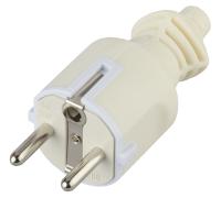 ЭРА V4(W) Белый Вилка c/з 16A прямой ввод