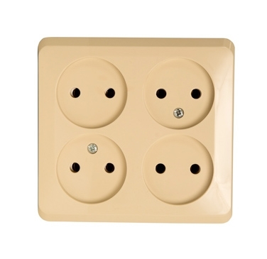 SE Этюд наруж Крем Розетка 4-ая б/з без шторок