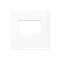 JUNG Kрышка для USB-зарядный устройств без видимого винта термопласт белый