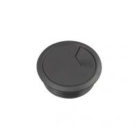 SE Unica System+ Черный Кабельный громмет d60 мм (2шт)