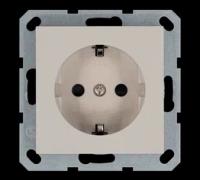 Jasmart Розетка SHUKO© с защитными шторками 16A 250V~ 2P+T, цвет Тауп