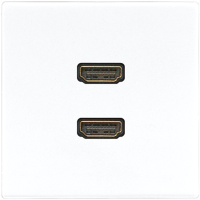 JUNG 2 x HDMI, белый