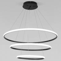 Подвесной светодиодный светильник с пультом управления 90264/3 черный Eurosvet Collars