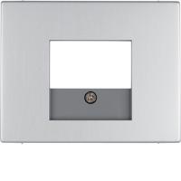 Berker K.5 Алюминий Центральная панель для розетки TAE