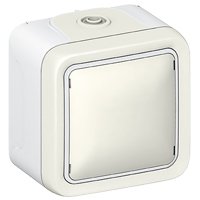 Legrand Plexo Белый Вывод кабельный с зажимом