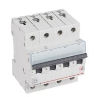 Legrand TX3 Автоматический выключатель 4P 50A (B) 6000