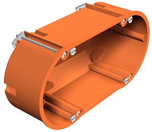 OBO Bettermann Монтажная коробка для полых стен двойная HG 60 2 / 138x68x50 мм