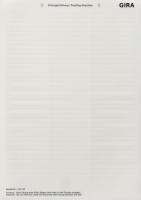 Gira Вкладыши для надписей