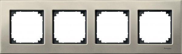 SE Merten SM M-Elegance Титан Рамка 4-ая