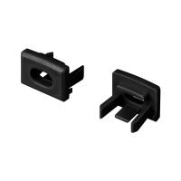 Arlight Заглушка PIK-1007 черная с отверстием (Пластик)