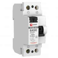EKF Basic ВДT-40  УЗО 2P 16А/10мА (AC) электронное