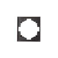 KRANZ Рамка STRONG 1-постовая антрацит