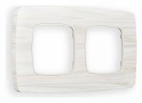 Рамка OMEGA Opera (Бежевый мрамор) 2-ая OF940302