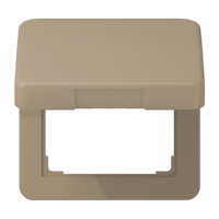 JUNG CD 500/CD plus Бронза Крышка откидная для розеток и изделий 50х50