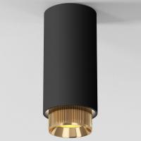 Светильник накладной Nubis GU10 чёрный/золото 25012/01 Elektrostandard Nubis a064788 Светильник накладной Nubis GU10 чёрный/золото 25012/01 Elektrostandard Nubis a064788