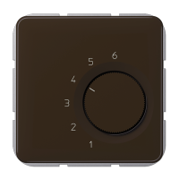 JUNG комнатный термостат, коричневый