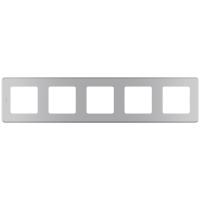 Legrand INSPIRIA Алюминий Рамка - 5 постов