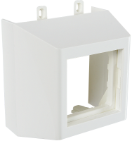 SPL Суппорт для кабель-канала 75х20 для ЭУИ Mosaic 45х45 1 пост 2 модуля (030378 - SPL - 075007S)