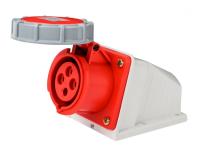 DEKraft Розетка стац. 3Р+РЕ 32А 380В IP67 РС-103