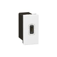Legrand Mosaic Белый Розетка USB-C 1M