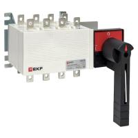 EKF PowerSwitch Рубильник-переключатель 100A 4P c рукояткой управления для прямой установки