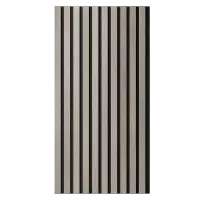 Акустическая панель FLEX Дуб Кремовый 1200×600 мм рейка 40х6 мм