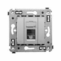 DKC Avanti Закаленная сталь Компьютерная розетка RJ-45 один  категория  6