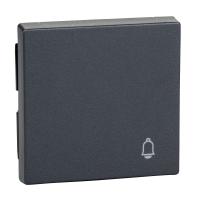 SE Merten SM Антрацит Клавиша с пиктограммой «звонок»