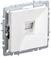 IEK BRITE Роз. комп. RJ45 кат.6 РК11-БрБ бел.