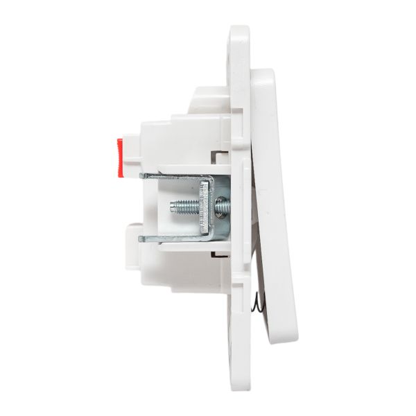 EKF Стокгольм Механизм кнопки нажимной 10А белый