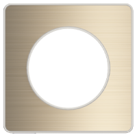 SE Odace Полированная бронза/Бел Рамка 1-ая