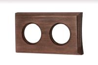 BIRONI Шедель Бук Винтаж Рамка 2-ая на бревно 240мм (скрытый монтаж)