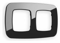 Рамка OMEGA Radian (Черный Стекло закаленное натуральное) 2-ая OF350802