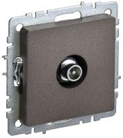 IEK BRITE Розетка TV проходная РТВ10-0-БрТБ бр.