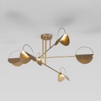 Потолочный светильник 70148/6 золото Eurosvet Grazia