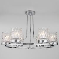 Потолочная люстра со стеклянными плафонами 60127/6 хром Eurosvet Calle