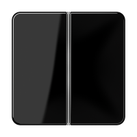 JUNG 2-клавишная накладка для пульта КNX, чёрная, для серии СD