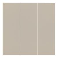 Клавиши трехклавишного выключателя, латте (35661 LT)